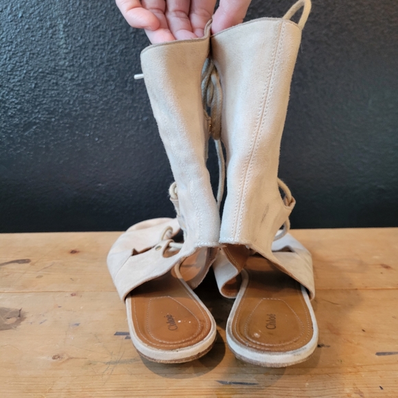 Chloe Lace Up Gladiator Sandals 40 - Picture 9 of 12